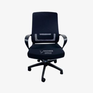 Chaise de bureau pivotante – Siège ergonomique avec roulettes