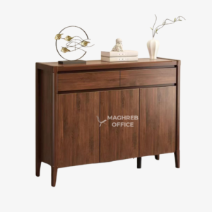 Meuble de rangement élégant avec tiroirs intégrés