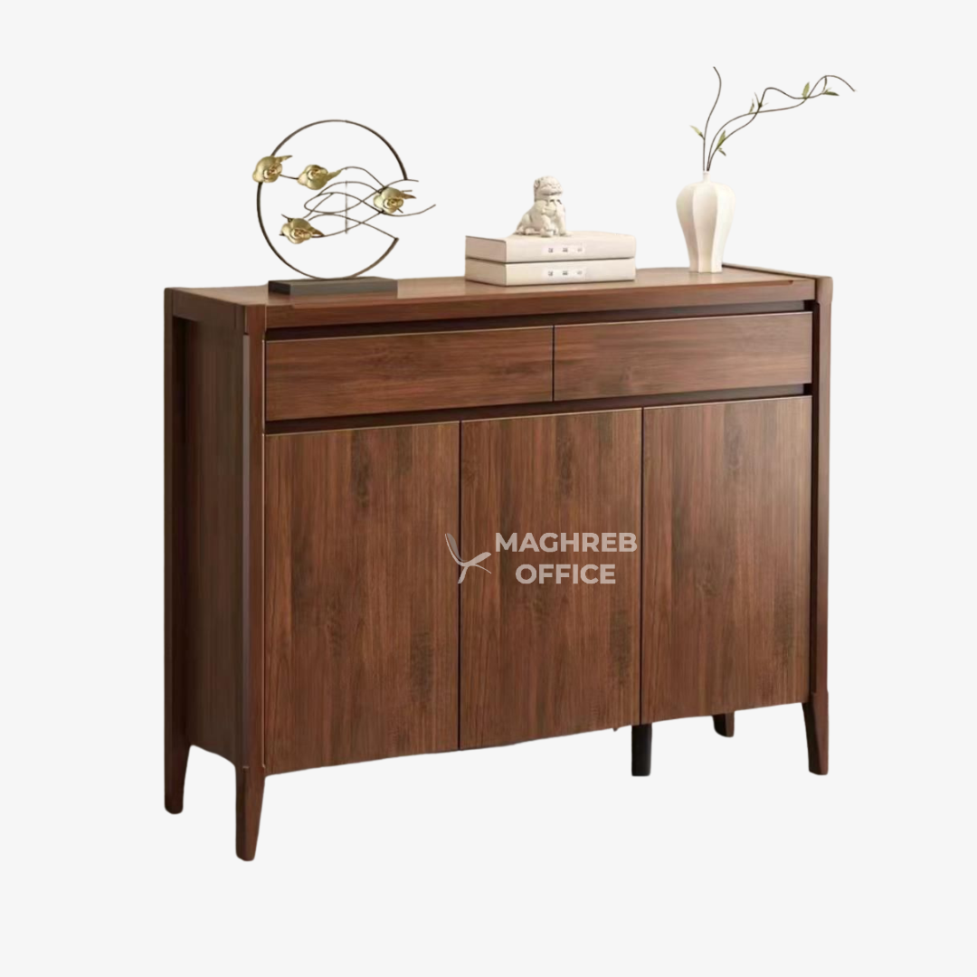 Meuble de rangement élégant avec tiroirs intégrés