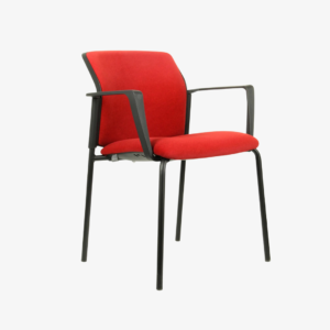 Chaise Logan en métal chromé