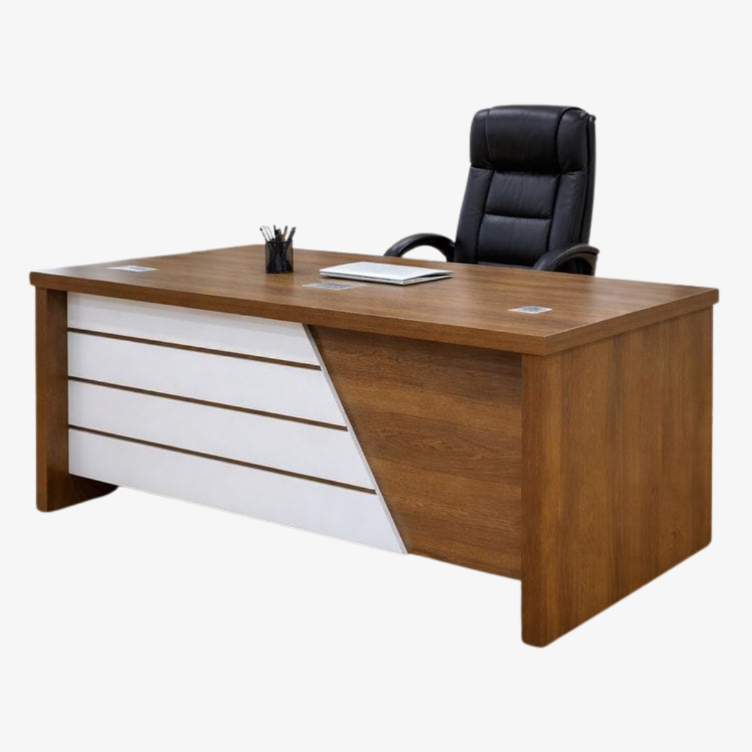 Bureau LUXA avec caisson mobile