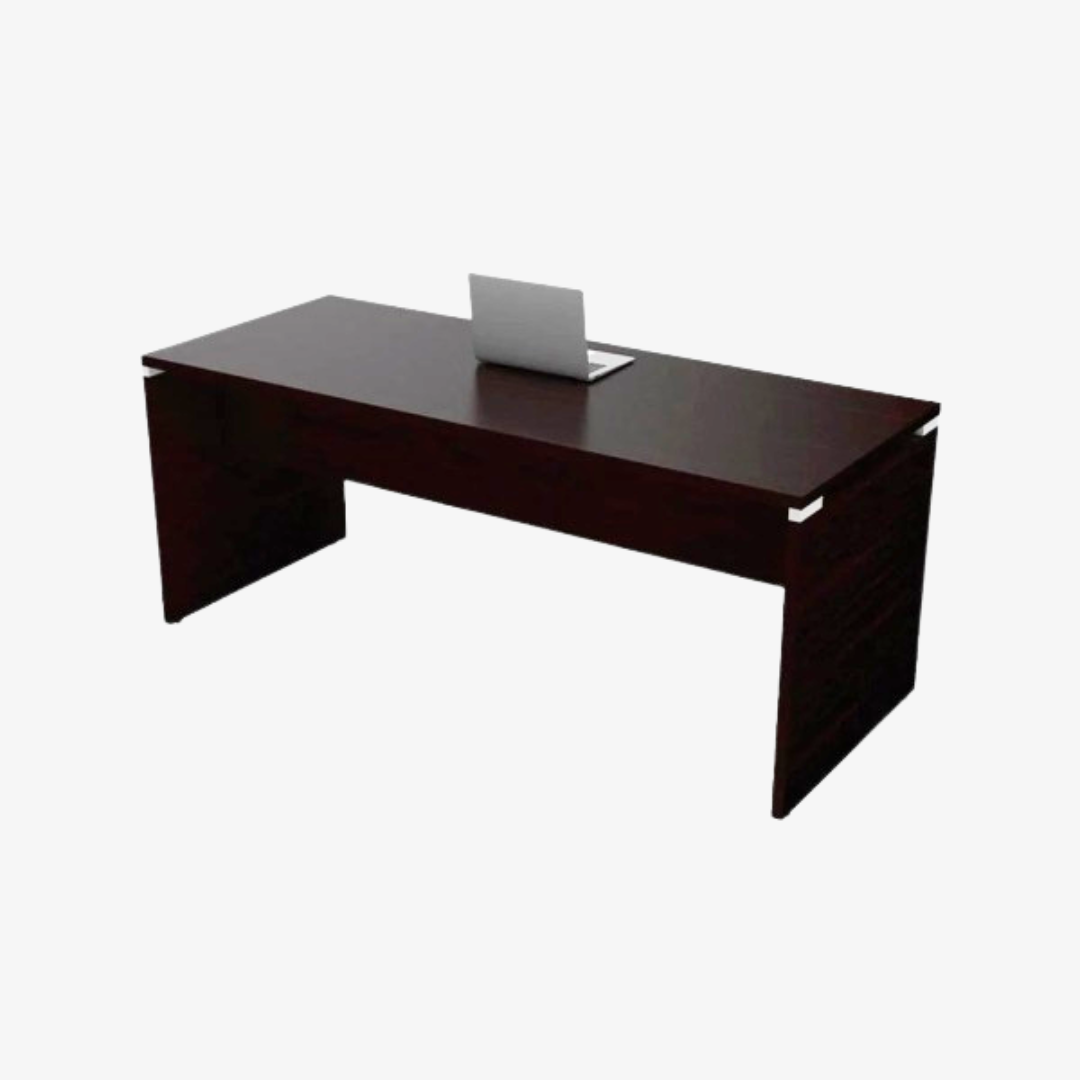 Dimensions 100 * 60 * 75 cm Forme bureau droit Matériaux panneaux mélaminés Épaisseur du plateau 28 mm Finition des chants PVC 2 mm Équipement passe-câbles et centre de connectivité