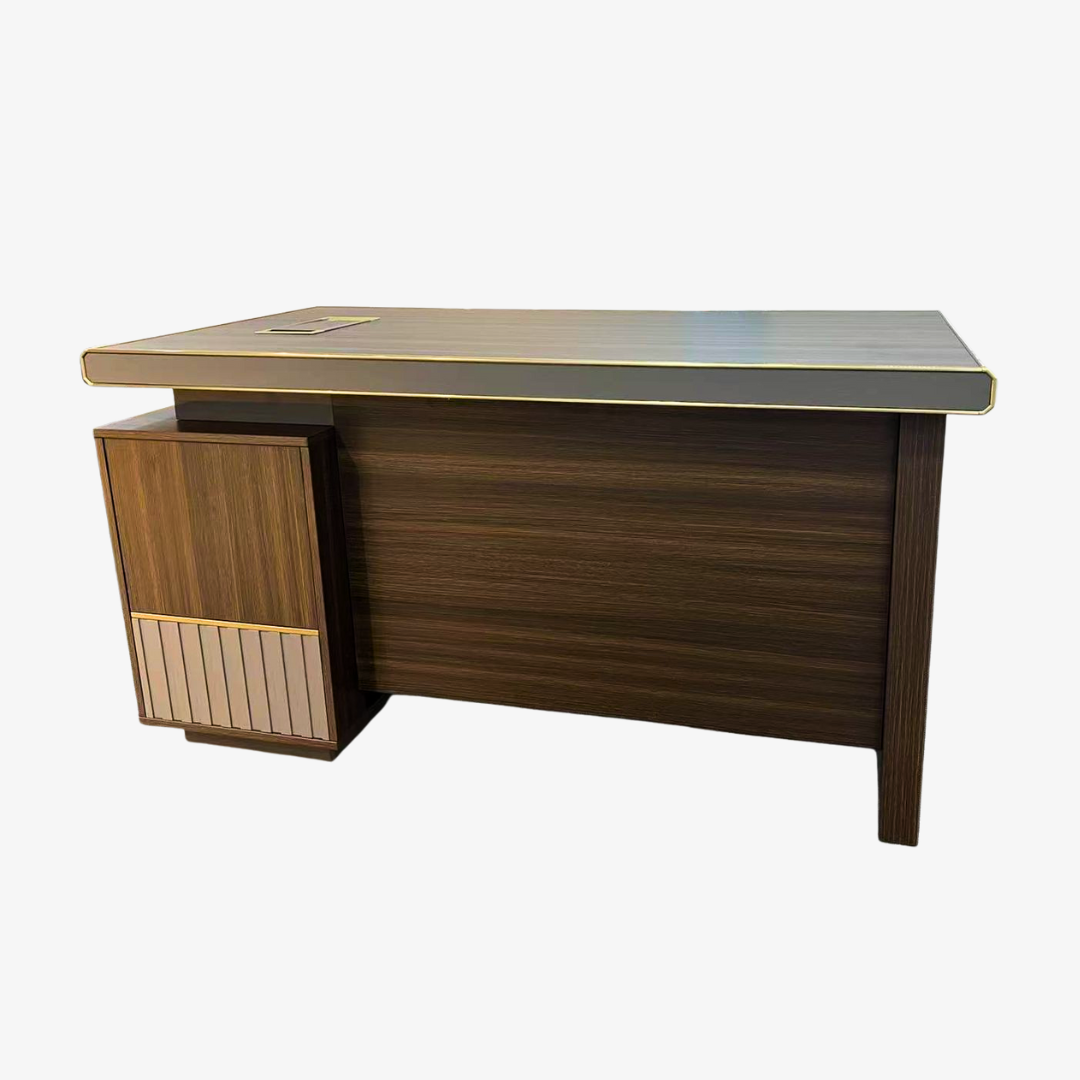 Bureau de direction professionnel en bois compact