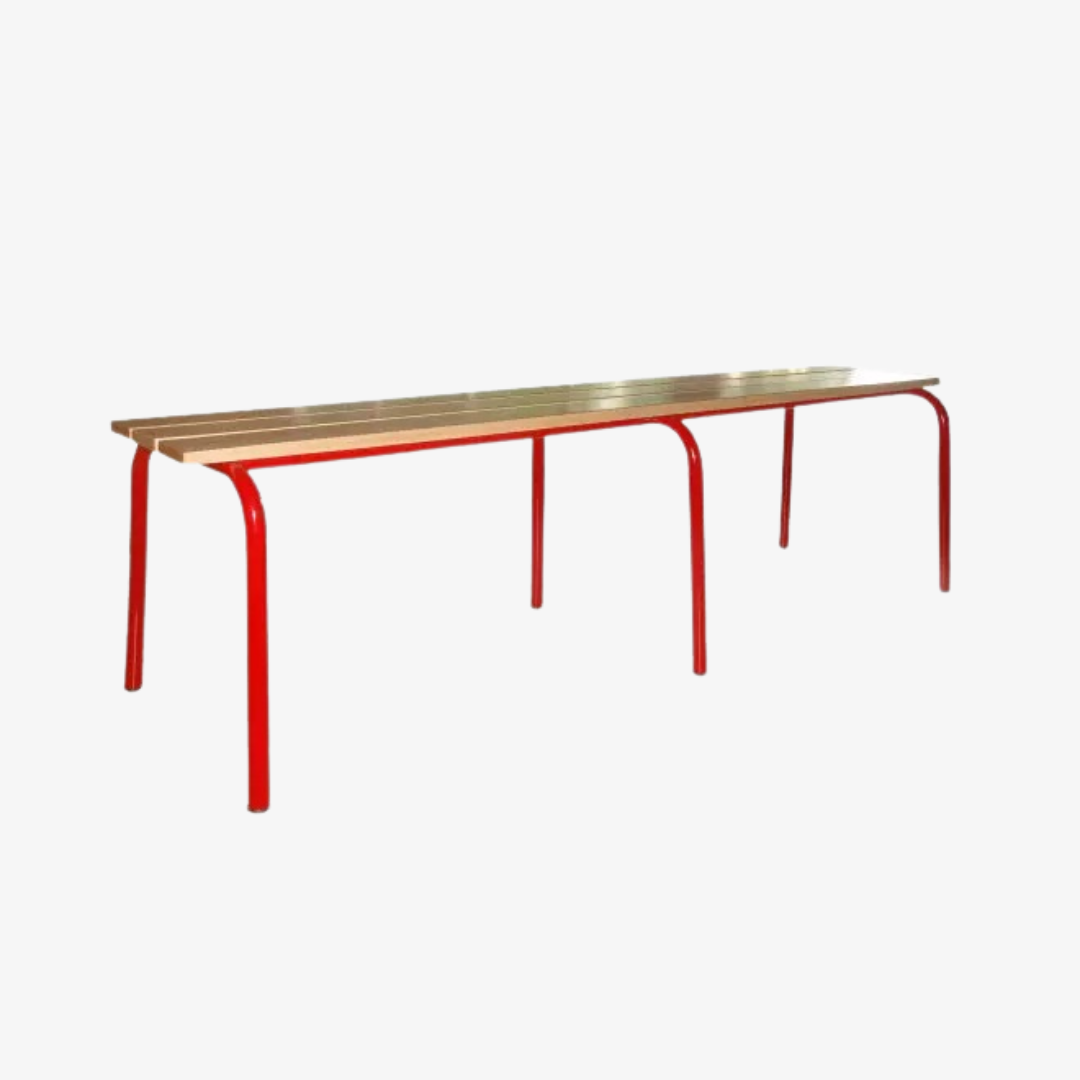 Banc scolaire sans dossier